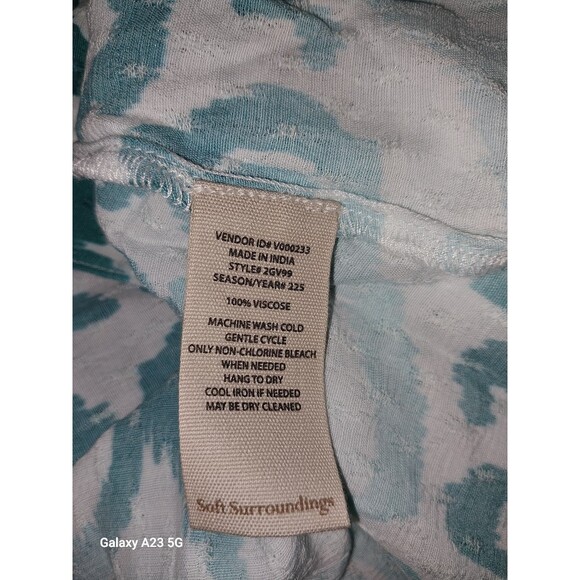 Soft Surroundings Catrina Textured Big Shirt Size XL - Picture 6 of 6